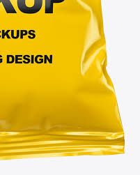 Snack Package Mockup In Free Mockups On Yellow Images Object Mockups