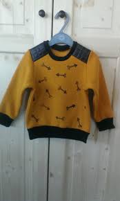 Handmade La Maison Victor Boy Leather Sweater Arrow Stamp Jongensoutfits Kinderkleren Jongenskleren