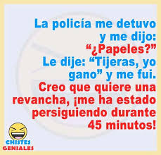 Chistes Geniales on Twitter: "La policía me detuvo... Chistes ...