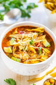 Easy 30 Minute Homemade Chicken Tortilla Soup Chicken Tomatoes Corn Black Beans Avocado C Recipes Slow Cooker Chicken Tortilla Soup Mexican Food Recipes
