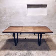 X Table A Manger Extensible Industrielle Etsy Extendable Dining Table Dining Table Industrial Style Dining Table