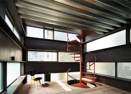 Our house in ohio has this same arrangement, by accident rather than design. House Revives Japanese Building Technique With Steel Beams