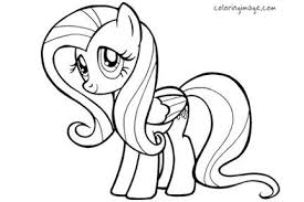 Fluttershy Coloring Sheet My Little Pony Coloring My Little Pony Printable My Little Pony Applejack