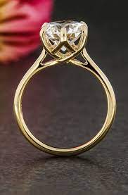 Detailed Trellis Solitaire Wedding Rings Solitaire Engagement Rings Used Engagement Rings
