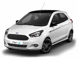 Black And White Hatchback Ford Figo Sport And Aspire Sports Launched In India Hatchback Cars Ford Hatchback