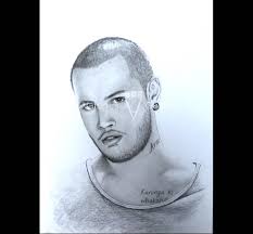 Stan Walker Black And White Drawing Skate Art Paintings For Sale