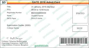 Download the gate admit card 2021. Gate 2021 Admit Card Out Download Now