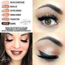 Black And Gold Makeup Full Face Cocoa Doll Full Senegence Face Eyeluminator And White Medium Concealers Mixed Under Eyes Candlelight As Eyeshadow Ba Eyeshadow Base Eye Makeup Mascara Tips