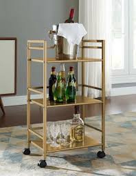 The can would be a great spot for you to store any loose change. Beautiful Mini Bar Carts For Small Spaces And Every Budget Huffpost Life