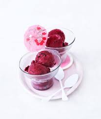 Cassis Sorbet Rezept Mit Bildern Cassis Sorbet Sorbet Dessert Ideen