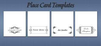 Maybe you would like to learn more about one of these? Free Place Card Templates