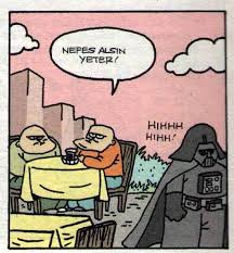 nefes alsin yeter hihh hihh karikatur mizah matrak komik espri starwars darthvader mizah karikatur komik
