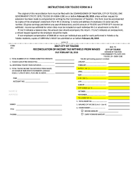 Check spelling or type a new query. Instructions For Toledo Form W 3 Fill Out And Sign Printable Pdf Template Signnow