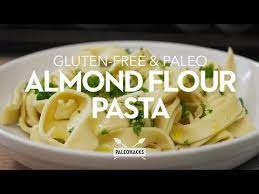 Recreate Your Favorite Italian Dishes With This Easy Gluten Free Almond Flour Pasta Dough Made Keto Pasta Recipe Almond Flour Pasta Recipe Almond Flour Pasta