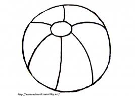 À cet âge, ils sont attirés par le fait de dessiner plus que les garçons. Coloriage Ballon De Plage Simple Dessin Gratuit A Imprimer
