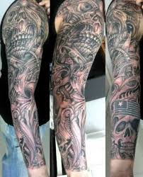 The black and grey tattoos drawn on a leg are usually broad designs that look fantastic on such a wide area of your body. 100 Best Full Sleeve Tattoos For Men