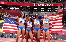 Women's 1500m victory ceremony men's 4 x 100m relay final friday's night's track and field events coverage begins at 6:00 p.m. N Zzh5r0rlr Qm
