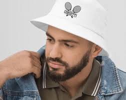 Bob personnalisé tennis, Bob brodé personnalisé, Casquette logo  personnalisé, Casquette équipe de tennis, Cadeau entraîneur de tennis,  Maman de tennis, Cadeau d'équipe