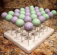 Mint Lavender Cake Pops Mint Green Baby Shower Baby Shower Purple Lavender Baby Showers