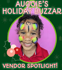 ✨ Bailey Burch Face Paint ✨ Bailey Burch, bringing your child's imagination  to life one face at a time! Be sure to stop by Bailey's booth this Saturday  at Auggie's Holiday Buzzar!