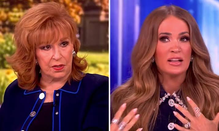 Joy Behar Appears to Walk Off 'The View' Set Before Carrie Underwood's Interview Amid Trump Tensions