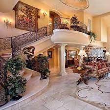 Gladsbuy Fancy House 10 X 10 Computer Printed Photography Backdrop Indoor Theme Background Zjz 320 Fancy Houses Dream House Plans Tuscan Landscaping