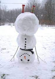 Der kopf sollte oben natürlich komplett geschlossen werden. Schneemann Schneefrau Auf Dem Kopf 75 Querdenken 761