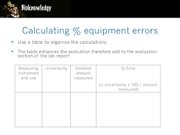 Percent error is an expression of the difference between a measured value and the accepted value. How To Calculate Percentage Error With Uncertainty How To Wiki 89