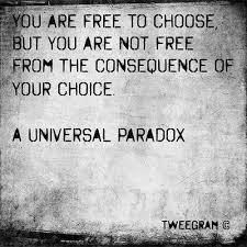 What I Ve Always Said Believed You Can Do Whatever You Want In Life So Long As You Re Willing To Accept The Conseque Want Quotes Funny Quotes Choose Wisely