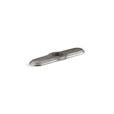 Kohler kitchen faucets parts lowe's appliances dishwashers. Kohler Kitchen Faucet Escutcheon Deck Plate 3 Hole Stainless Steel 99272 Vs Rona