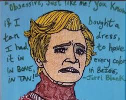 Minimalist Design Inspired by Jerri Blank From "strangers With Candy"