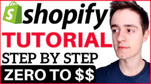The homepage will prompt you to either: Shopify Tutorial For Beginners How To Create A Shopify Store From Scratch Youtube