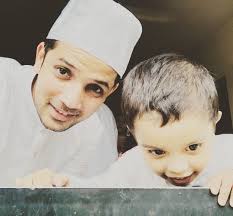 Eid Mubarak to all from me Hashim ❤️ #mamuNephew