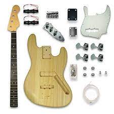 Diy Electric Guitar Kits For Jass Style Bass Guitar Miniza Clothing Purchase In Amazon In 2020 Guitar Kits Electric Guitar Kits Bass Guitar Kit