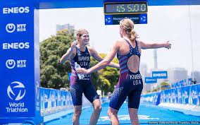 An absolutely wild start to the men's triathlon. 2020 U S Olympic Triathlon Team To Be Named Wednesday June 16