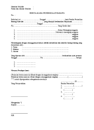 What is contoh proposal kegiatan. Berita Acara Penerimaan Barang Doc
