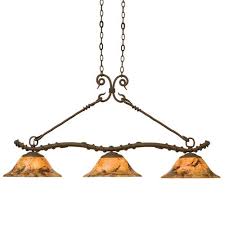 vine 3 light island pendant