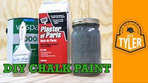 Next, take the mixture and pour it directly into the paint. How To Make Chalk Paint Youtube
