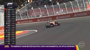 Tá sabendo? Mariana Becker mostra curva monumental do GP da Espanha