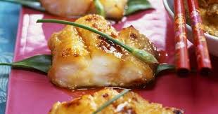 Plum Miso Cod With Mushroom Tempura Recipe Stuffed Mushrooms Tempura Japanese Restaurant Menu