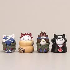 8 Katze Naruto Figuren Naruto Kätzchen Sasuke Kakashi Ich liebe Luo Haruno  Sakura Mustela Shikamaru Puppen Ornamente günstig kaufen — Preis,  kostenloser Versand, echte Bewertungen mit Fotos — Joom