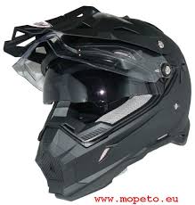 Zudem passt der motorradhelm in schwarz zu allen klamotten und jedem bike. Mopeto Crosshelm Endurohelm Motorradhelm Thh Tx28 Mit Integrierter Sonnenblende Und Klappbarem Visier In Schwarz Matt