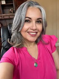 Before and after. Gray hair Inspo. grayhairinspo