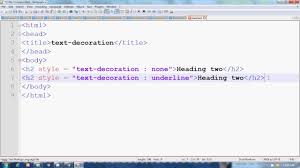 Css By Pankaj Panjwani Part 7 Text Decoration Text Css Examples Css