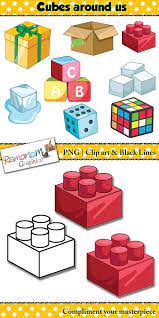 Shapes 3d Cubes Clip Art In Real Life A Shapes Clip Art Set Containing A Variety Of Items That Are Cubes Perfect For Co Shapes Teaching Shapes Creative Math