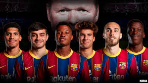 He enjoys playing on the front foot, driving at his direct opponent and having his. Fc Barcelona La Liga Koeman S Kids Six Youngsters For The Next Decade Marca