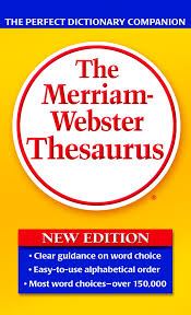 Merriam Webster Thesaurus Paperback Book Grade 7 12 688 Pages Soar Life Products
