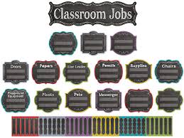 Maybe you would like to learn more about one of these? Chalk It Up Classroom Jobs Bulletin Board Set At Lakeshore Learning
