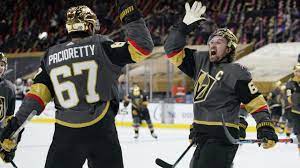Vegas falls in ot despite magnificent effort from fleury. Vegas Golden Knights Welcome Fans Back To Fortress Beat Wild In Ot 5 4