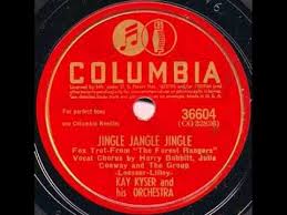 Take the a train duke ellington. Kay Kyser His Orch Harry Babbitt Julie Conway Jingle Jangle Jingle Columbia 36604 1942 Youtube Swing Jazz 1940s Music Listening To Music